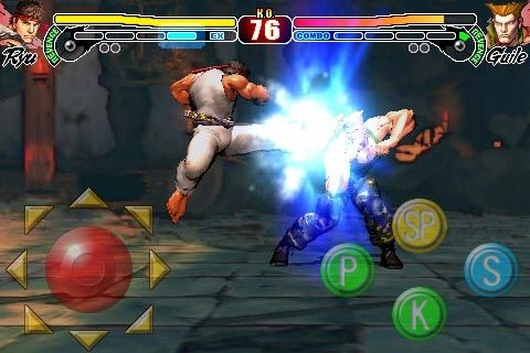 iPhone : plein d'images pour Street Fighter IV