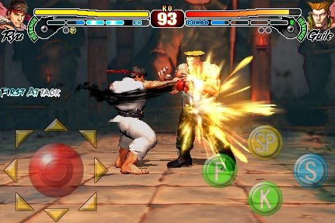 iPhone: images of Street Fighter IV