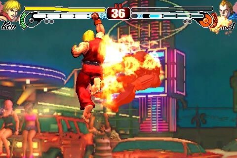 iPhone : plein d'images pour Street Fighter IV