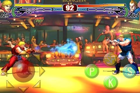 iPhone : plein d'images pour Street Fighter IV