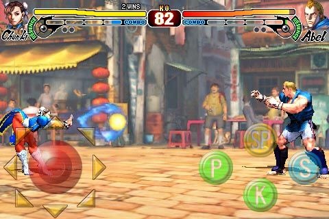 iPhone : plein d'images pour Street Fighter IV