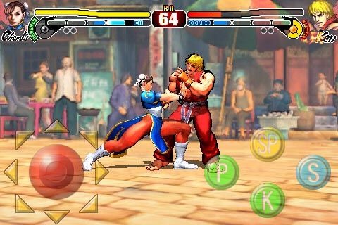 iPhone : plein d'images pour Street Fighter IV