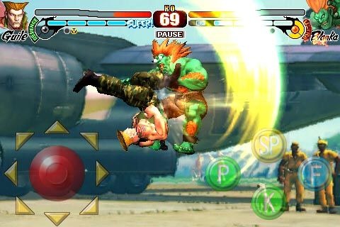 iPhone : plein d'images pour Street Fighter IV