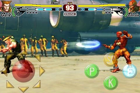 iPhone : plein d'images pour Street Fighter IV