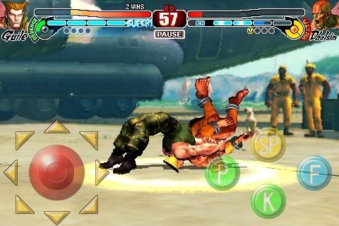 iPhone : plein d'images pour Street Fighter IV