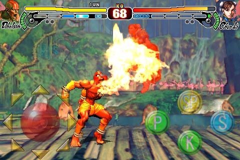 iPhone: images of Street Fighter IV