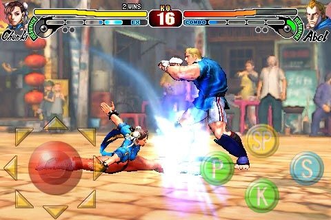 iPhone : plein d'images pour Street Fighter IV