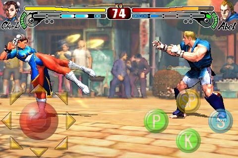 iPhone : plein d'images pour Street Fighter IV