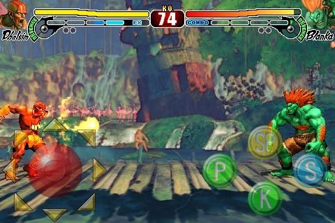 iPhone: images of Street Fighter IV