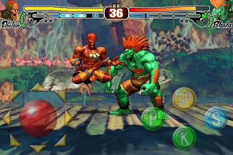 iPhone : plein d'images pour Street Fighter IV
