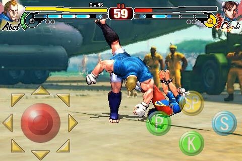 iPhone: images of Street Fighter IV