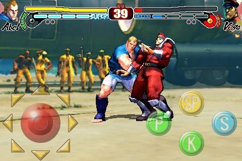 iPhone : plein d'images pour Street Fighter IV