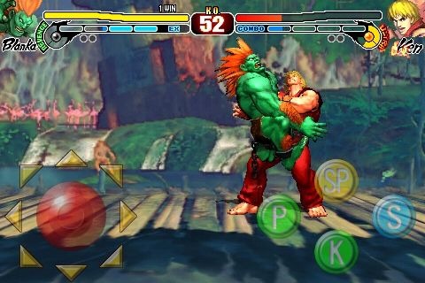 iPhone: images of Street Fighter IV