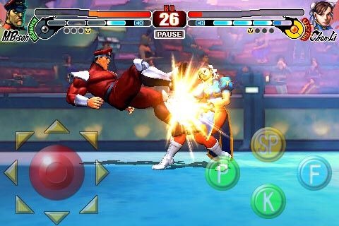 iPhone: images of Street Fighter IV
