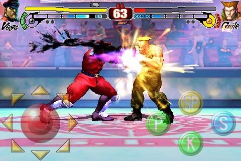 iPhone: images of Street Fighter IV