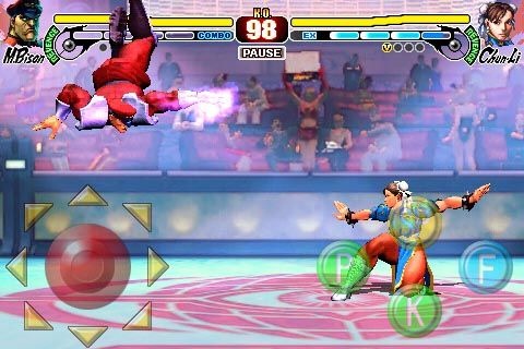 iPhone: images of Street Fighter IV