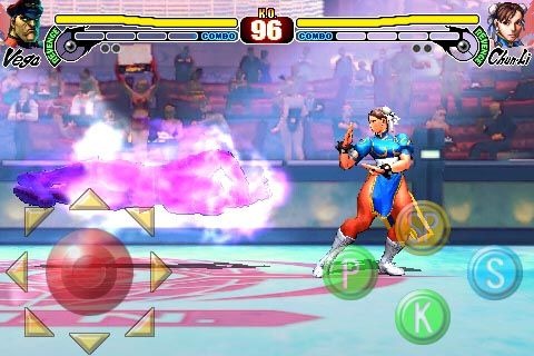 iPhone : plein d'images pour Street Fighter IV