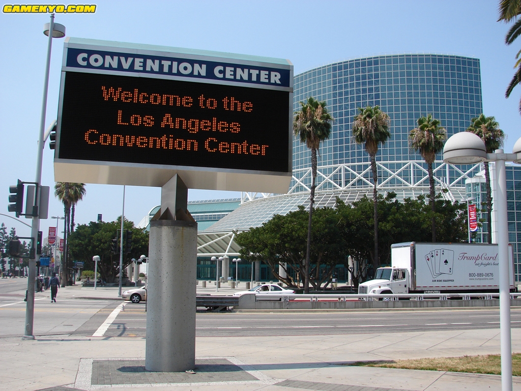 E3 2008 : first photos from the Convention Center