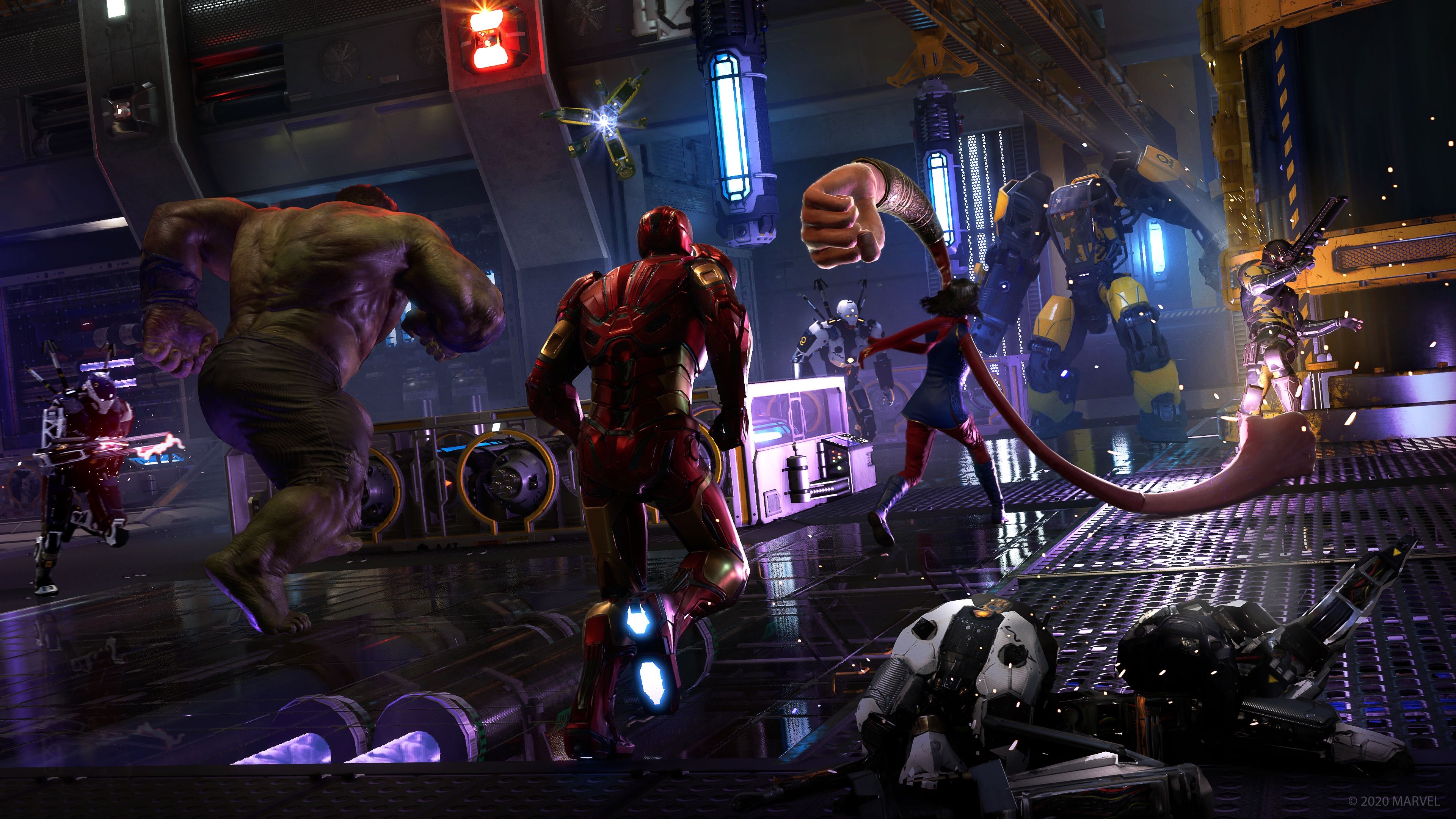 Marvel's Avengers : nouvelle vidéo de gameplay, le point sur la bêta et trailer pour Hawkeye