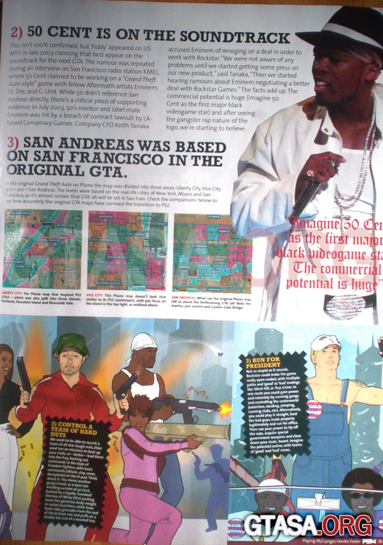 Premiers visuels de GTA San Andreas