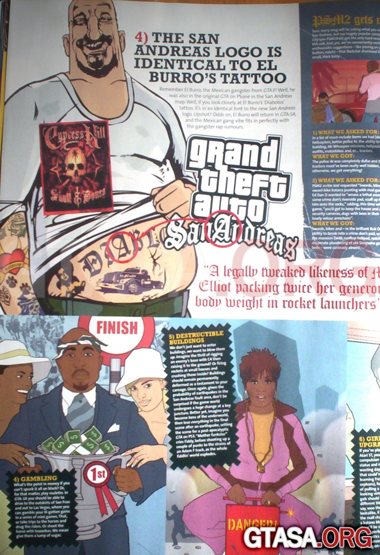 Premiers visuels de GTA San Andreas