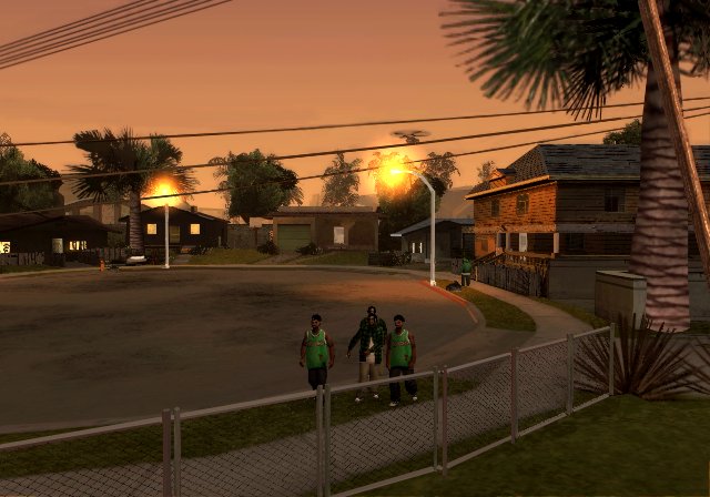 GTA San Andreas tombe à l'eau