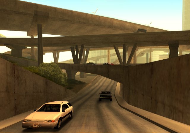 GTA San Andreas tombe à l'eau