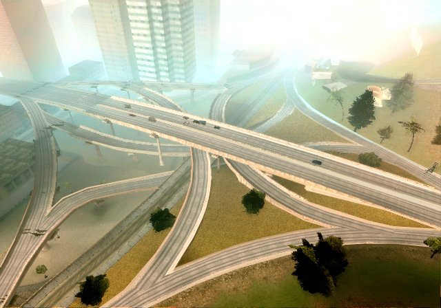 GTA San Andreas tombe à l'eau