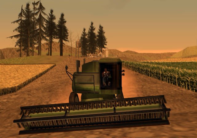 GTA San Andreas à la campagne