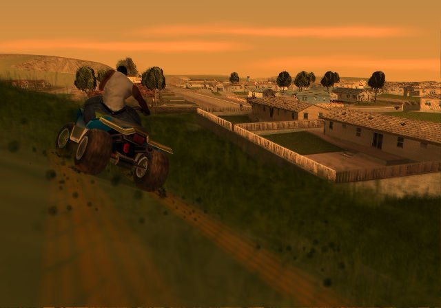 GTA San Andreas à la campagne
