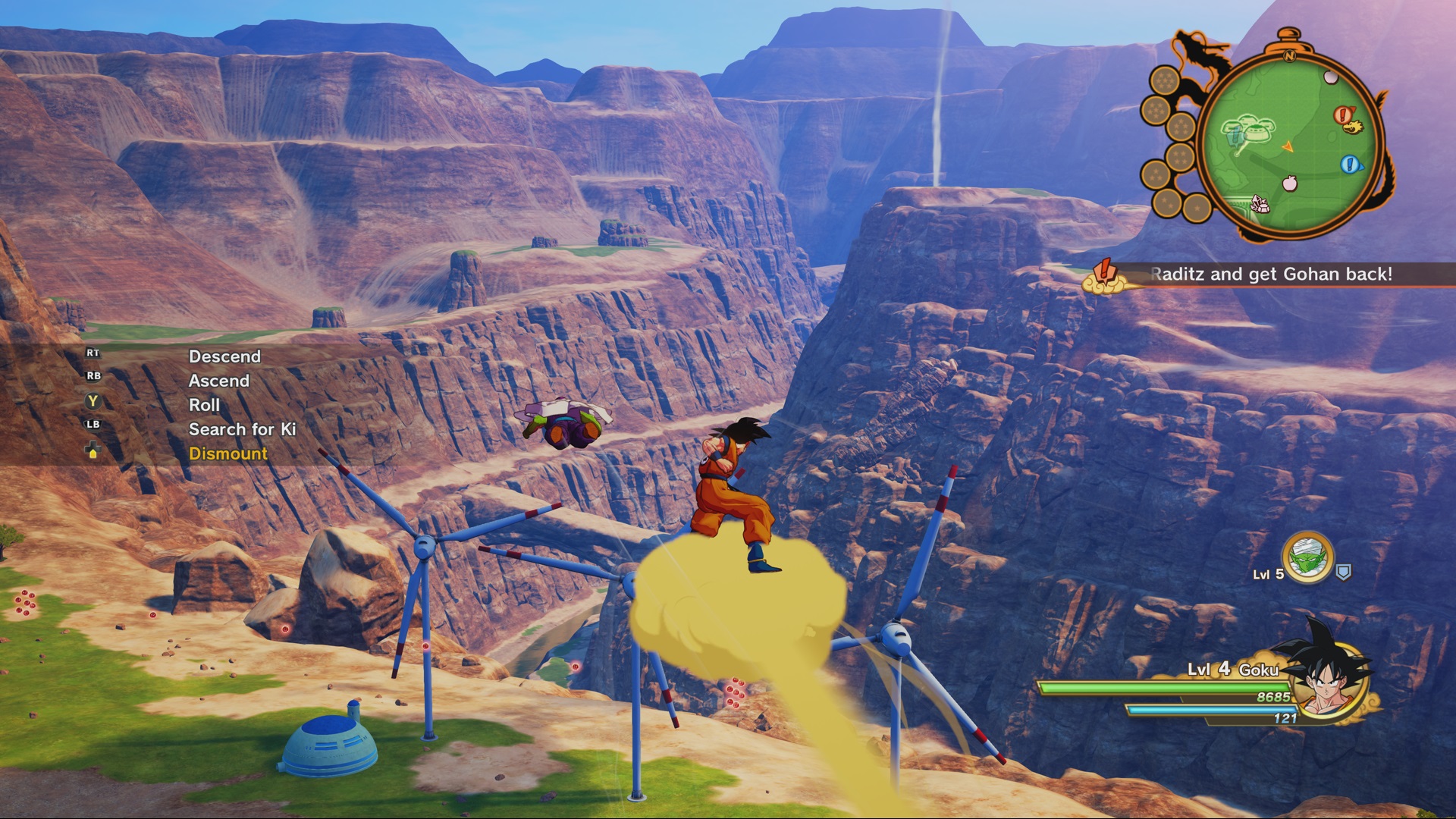 DBZ Kakarot : petit trailer et quelques visuels