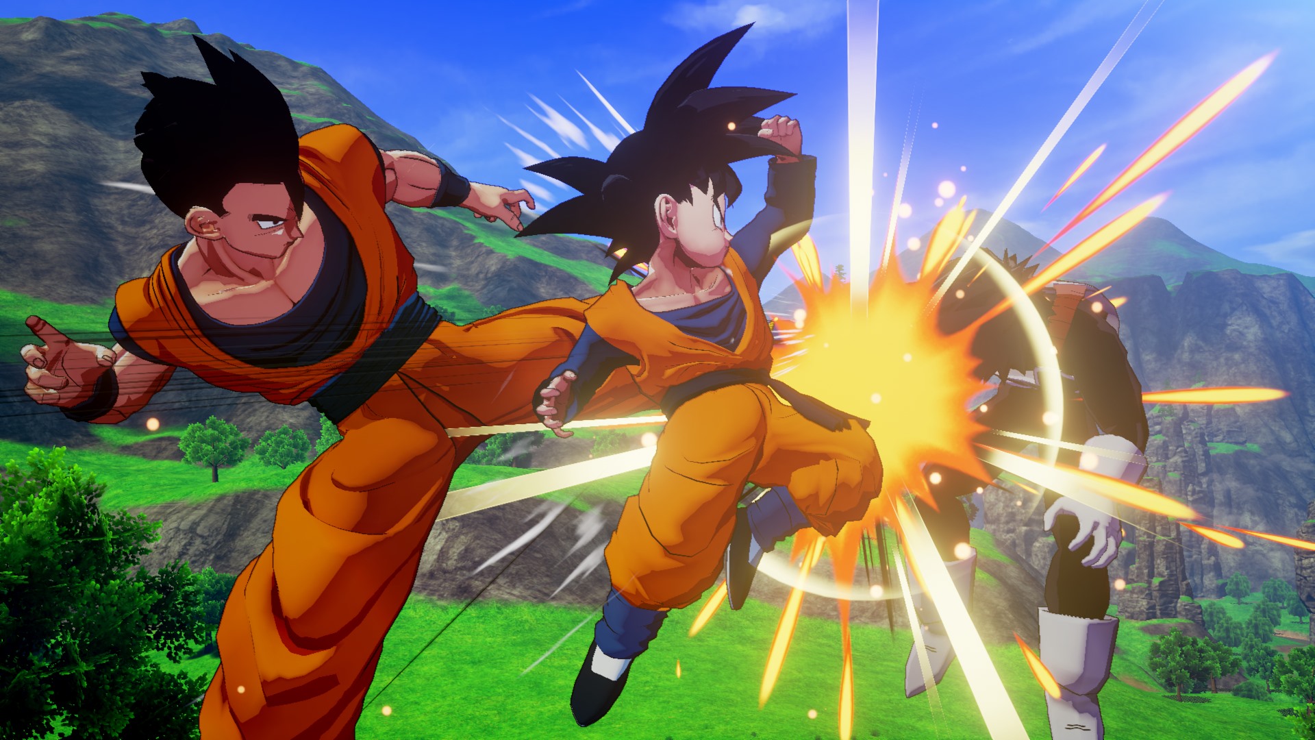 DBZ Kakarot : visuels de Goten & Trunks
