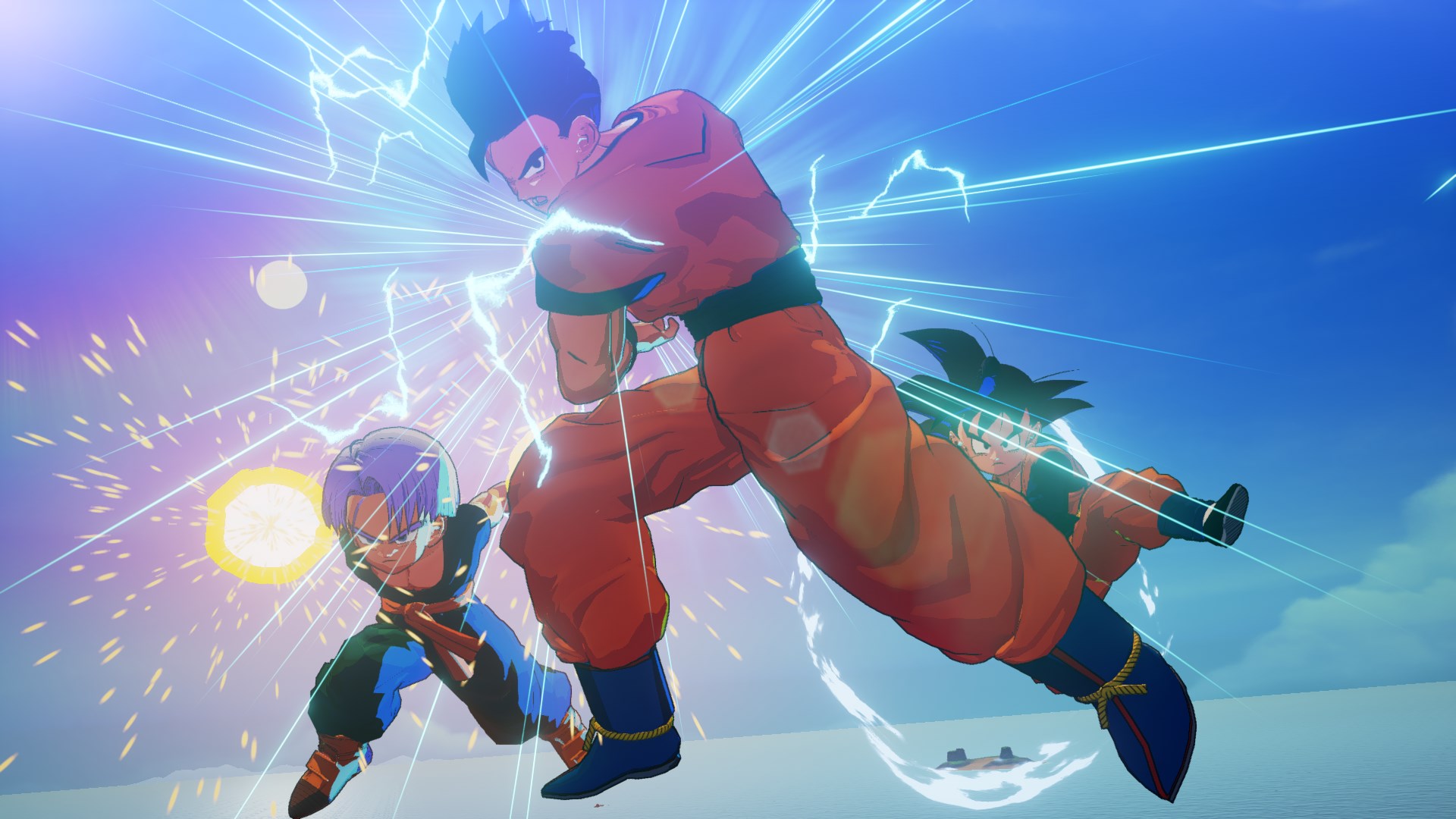 DBZ Kakarot : visuels de Goten & Trunks