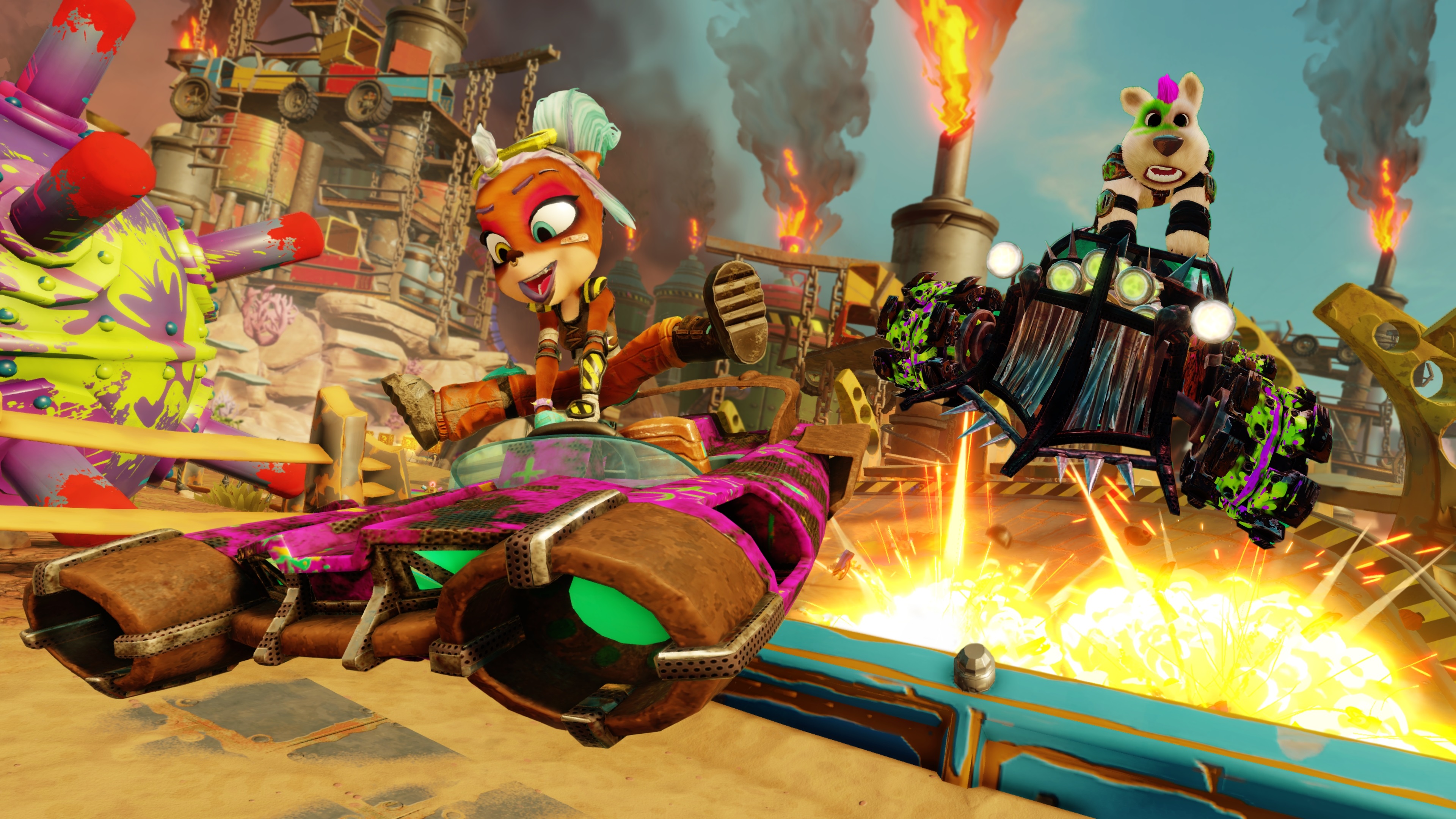 Crash Team Racing NF : trailer du 7ème Grand Prix