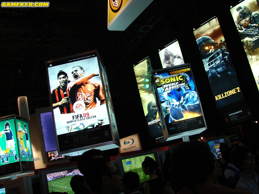 Tokyo Game Show 2008: booths photos