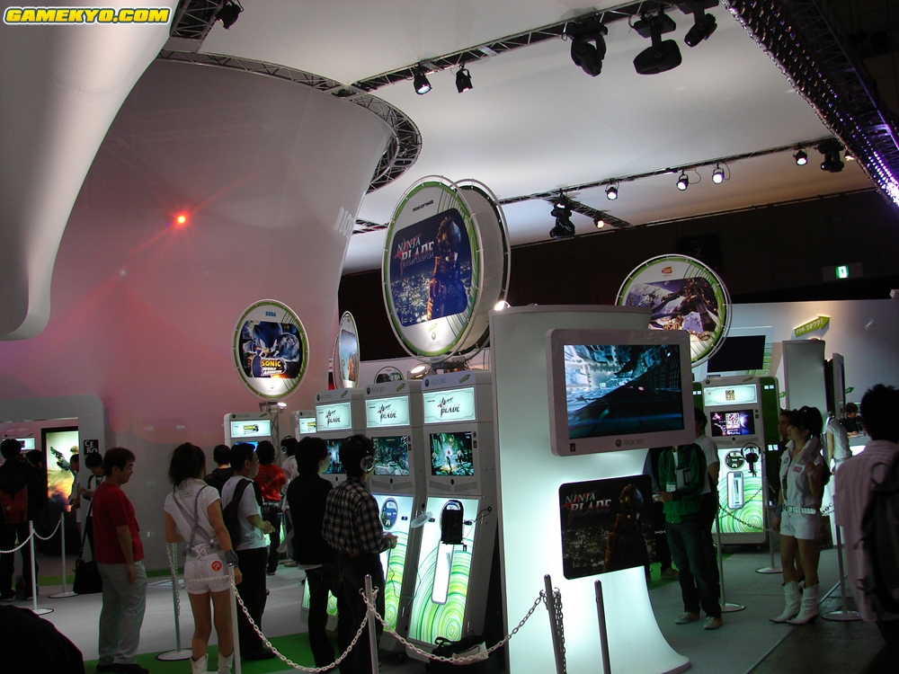 Tokyo Game Show 2008: booths photos