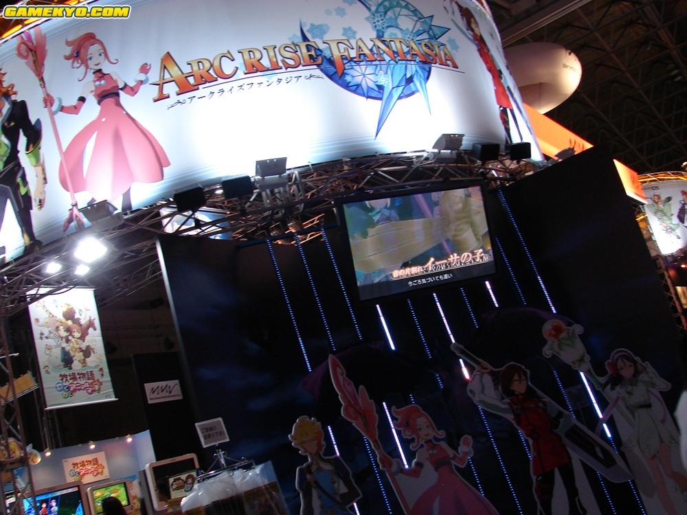 Tokyo Game Show 2008: booths photos