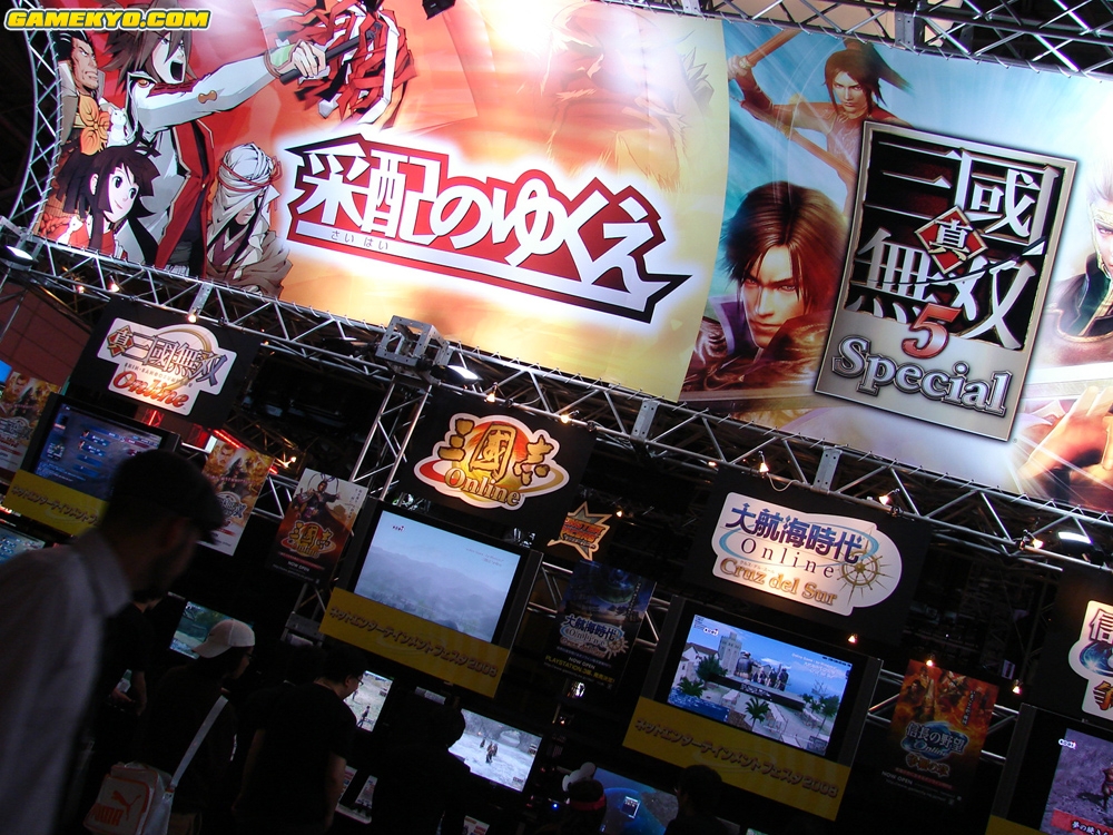Tokyo Game Show 2008: booths photos