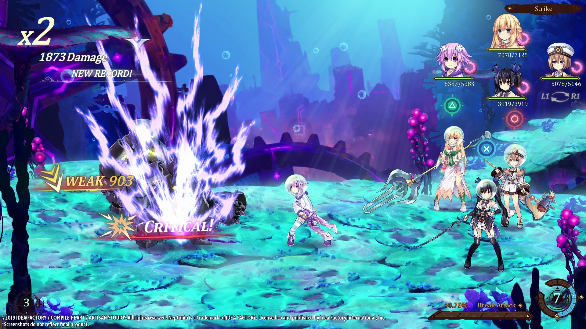 Super Neptunia RPG : visuels et date européenne