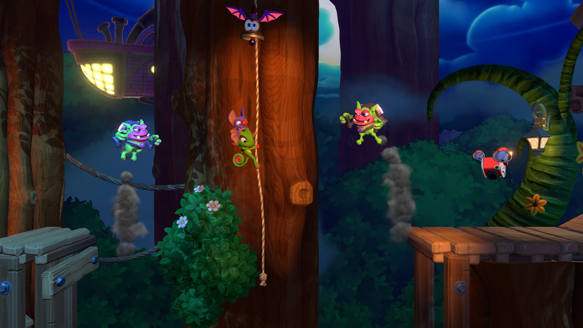 Playtonic dévoile son nouveau Yooka Laylee