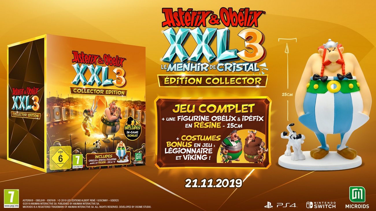 Quelques visuels pour Asterix & Obelix XXL 3