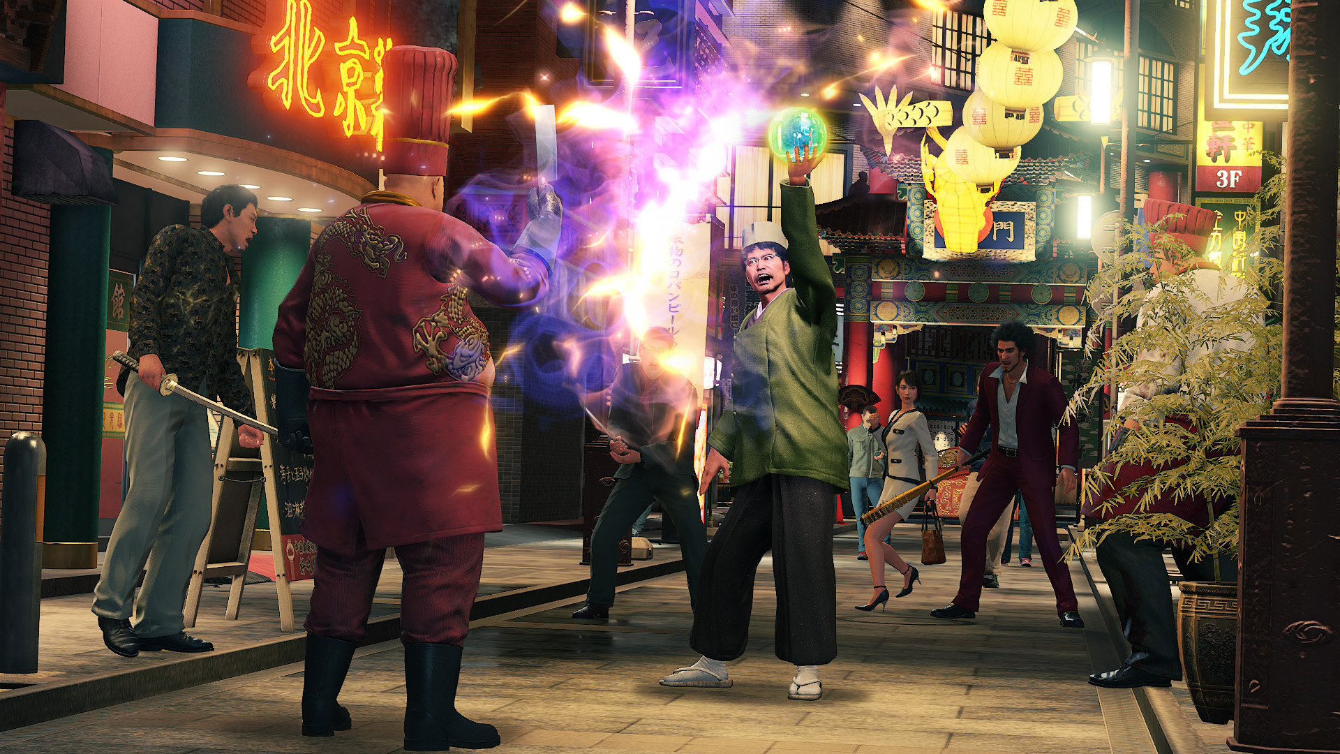 Yakuza 7 montre quelques unes de ses classes
