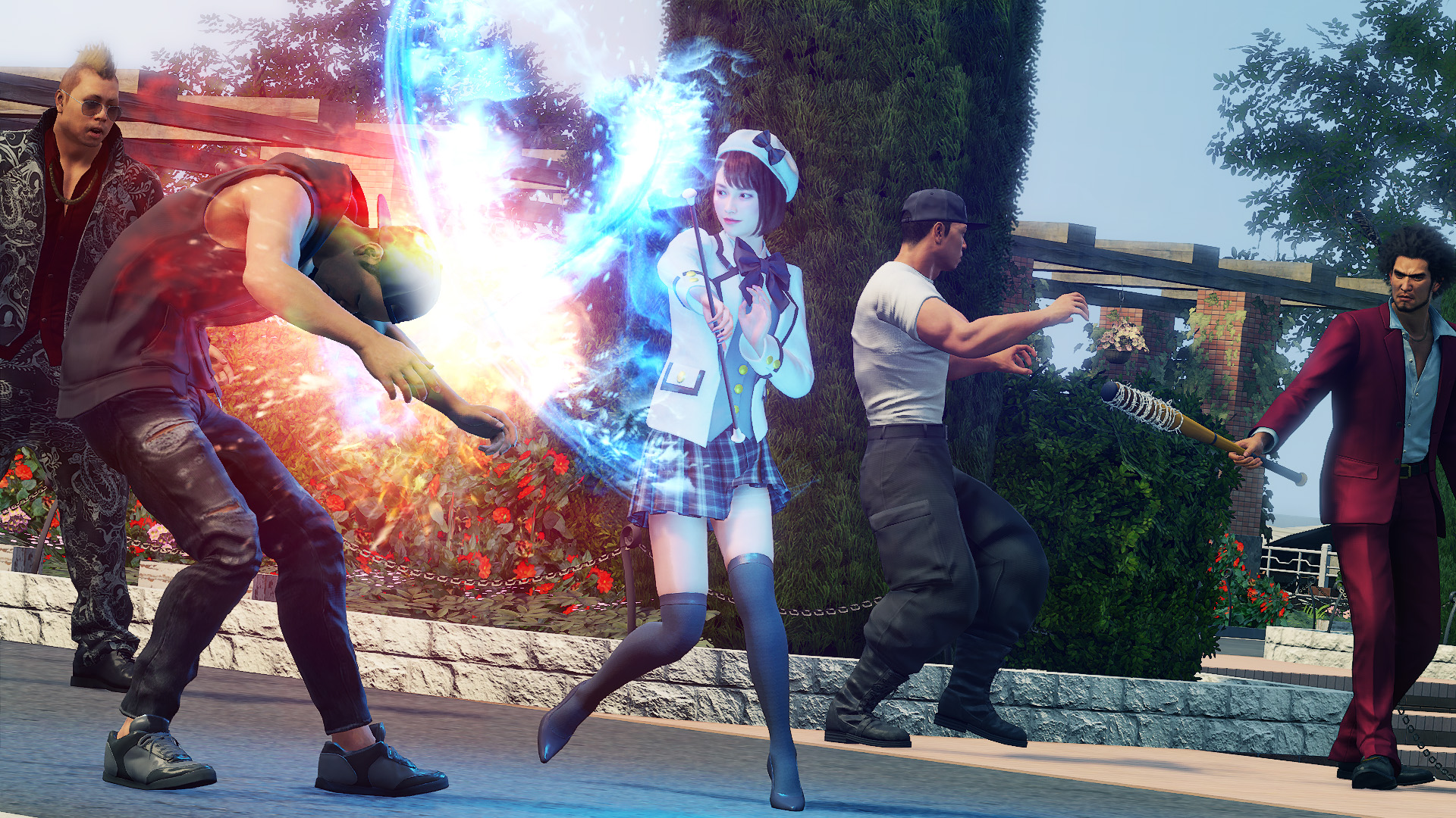 Yakuza 7 montre quelques unes de ses classes