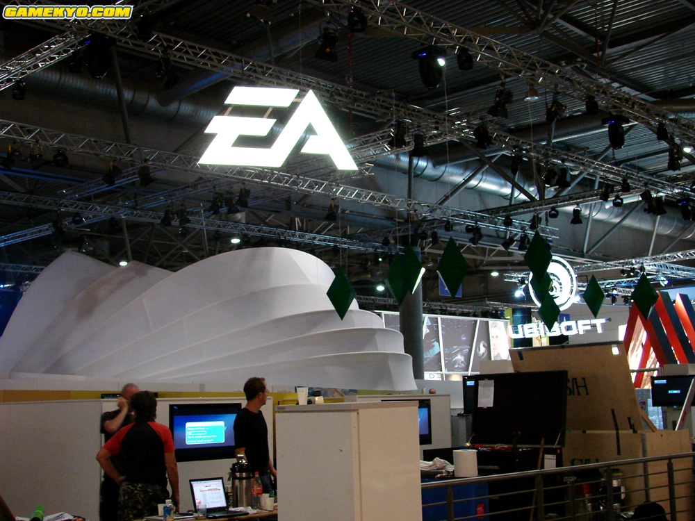 Games Convention 2008 : premières photos des stands !
