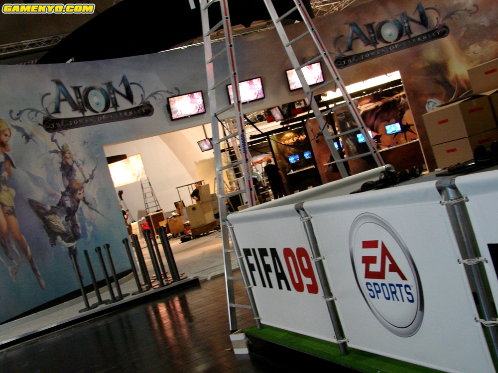 Games Convention 2008 : premières photos des stands !