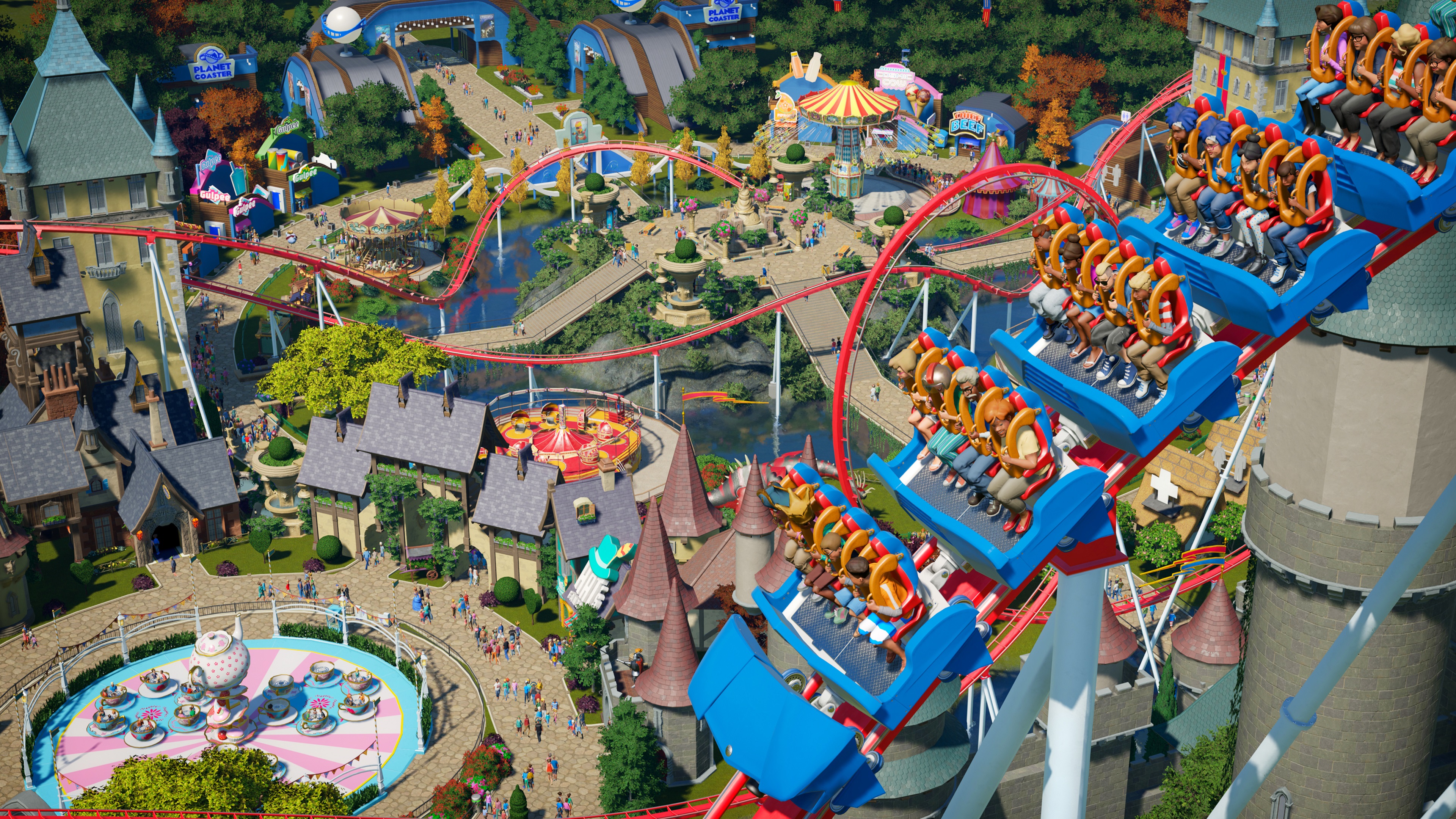Planet Coaster prêt pour la fenêtre de lancement PlayStation 5 et Xbox Series X