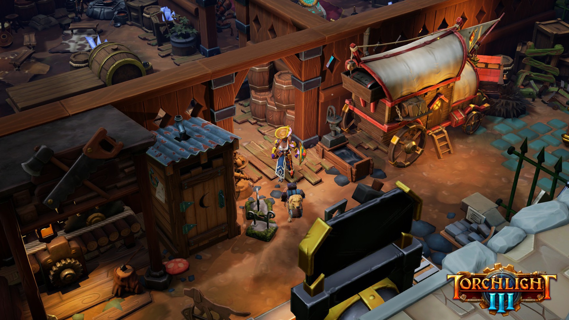 Torchlight III et son système de Forts