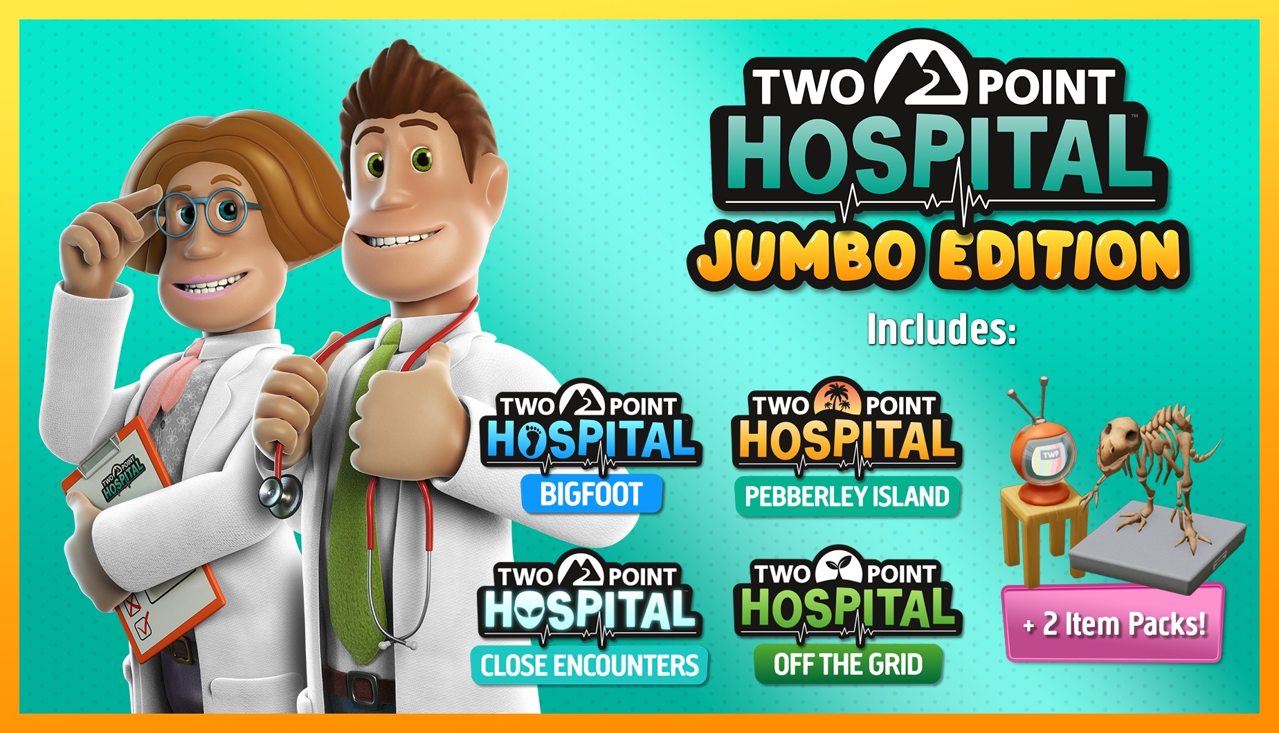 Two Point Hospital de retour en JUMBO Edition