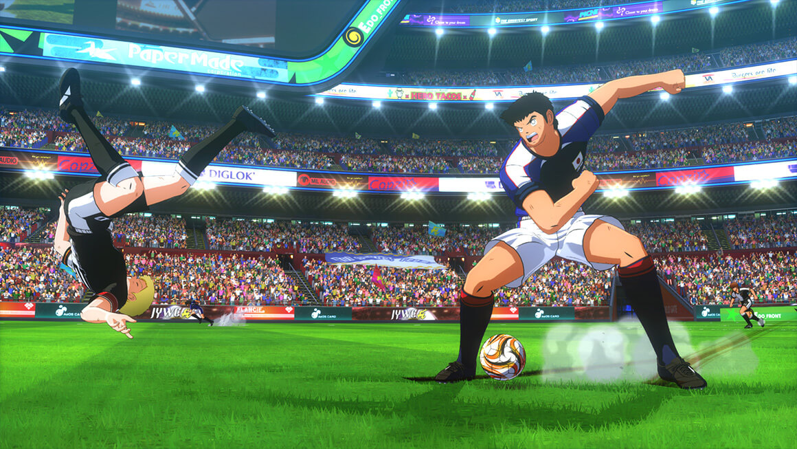 Captain Tsubasa se montre un peu plus