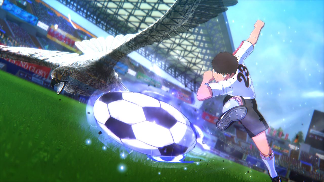 Captain Tsubasa montre son éditeur de perso